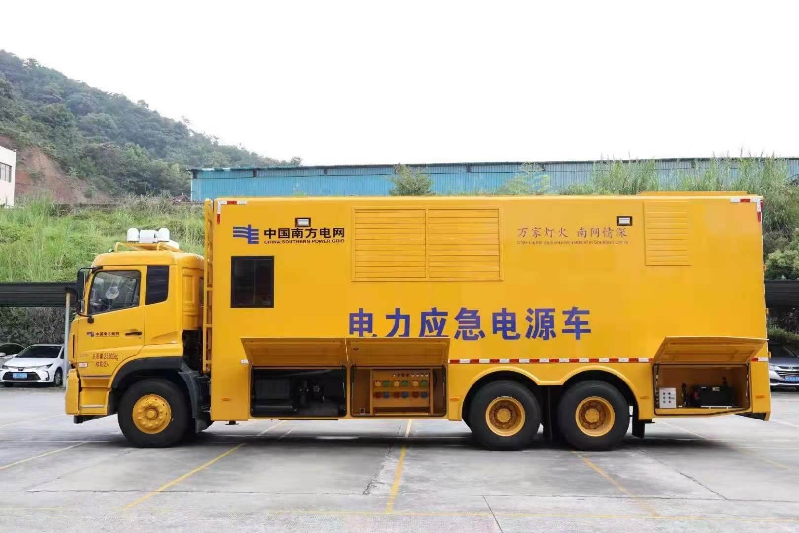舒兰安康大型柴油发电机发电车UPS电源出租租赁